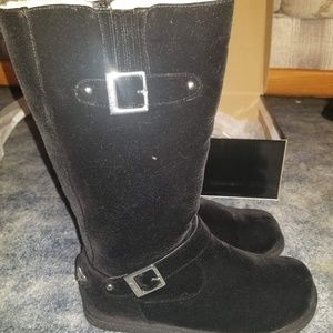 fur lined fashion winter boots